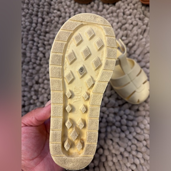 Zara toddler monochromatic fisherman jelly sandals - Picture 5 of 5